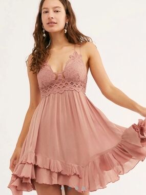 NWT Free People One Adelia Mini Dress